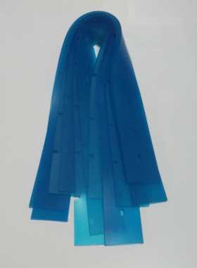 安徽铭创M-50/52/55/65/70/90洗地机防油蓝色聚氨酯PU吸水胶条