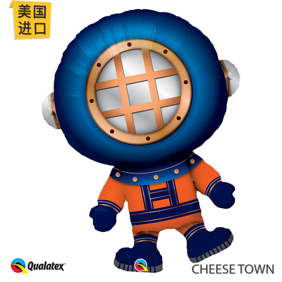 美国先锋qualatex潜水员铝膜气球