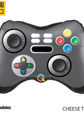 美国进口先锋Qualatex21寸游戏手柄铝膜气球Xbox控制器游戏机遥控