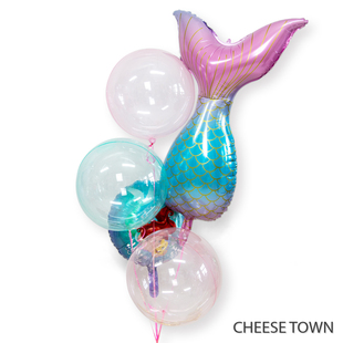 彩色透明弹力波波球 马卡龙色水晶色泡泡拉伸啵啵球透亮反光正圆