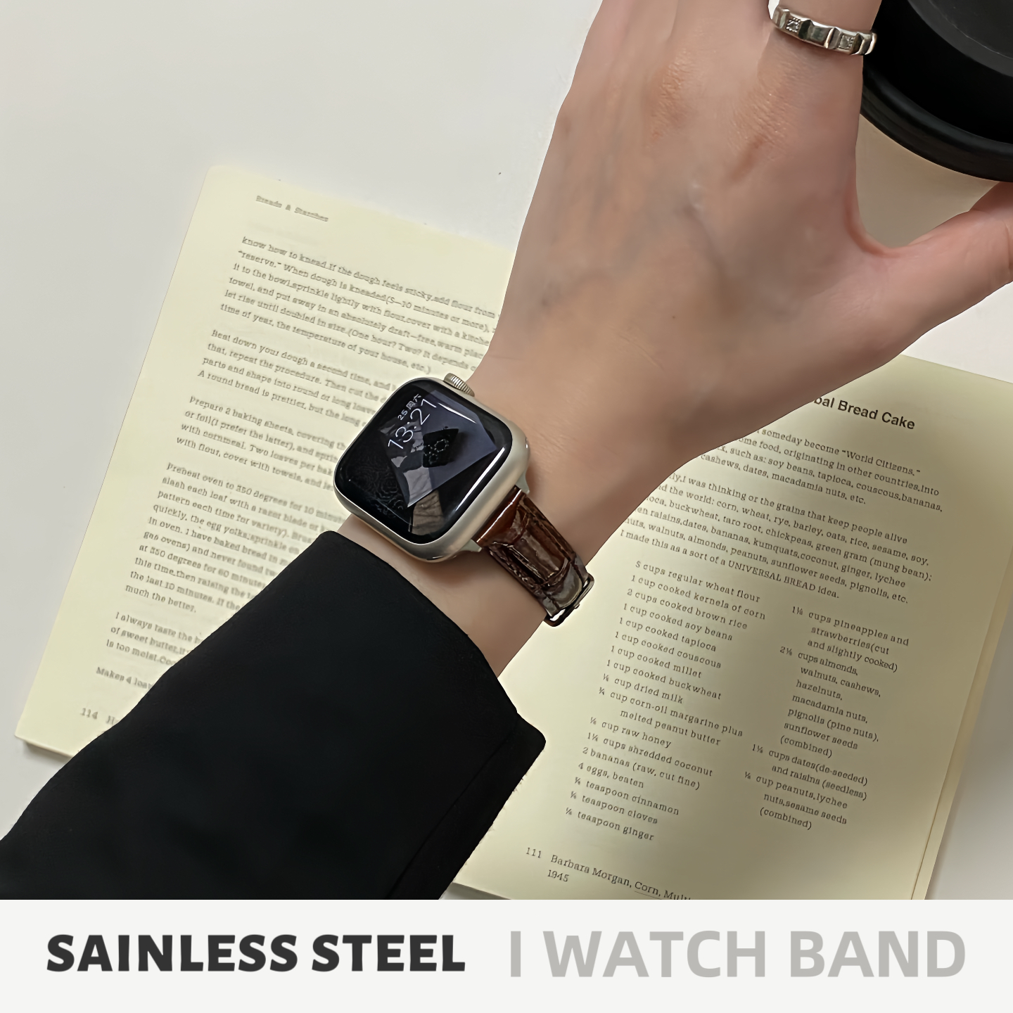 适用iwatch新款小蛮腰秋冬表带