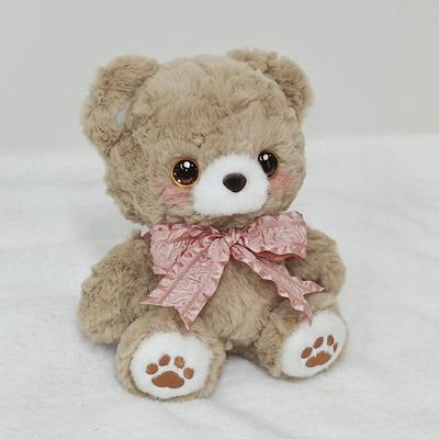 SHINING BEAR /20厘米小熊/毛绒骨架玩偶礼物治愈陪伴可爱可装扮