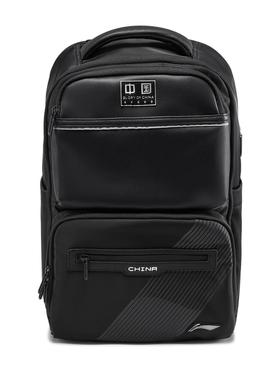 李宁正品乒乓球系列男女同款反光运动大容量可调节双肩包ABSU277