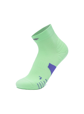 Lining/李宁正品新款跑步系列男女同款透气舒适短筒运动袜AWST103