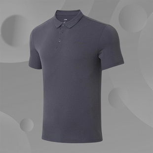 李宁正品 新款 Lining 夏季 APLS071 跑步训练系列男子短袖 POLO衫