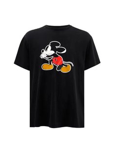 现货 ins同款 Lmyer Archive米奇水洗T袖 宽松短袖 NumberNine