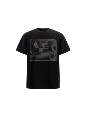 Lmyer Undercover04年实验室Archive复古做旧水洗印花短袖T恤宽松