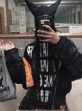 Lmyer Playboi Carti同款小众Opium字母印花T恤情侣宽松印花短袖