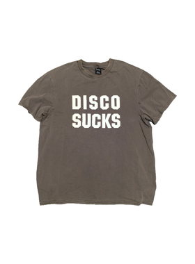 Lmyer Number Nine Disco 02系列 复古水洗做旧破坏短袖T恤