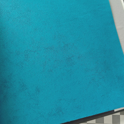 蓝色无缝壁布矢车菊蓝海蓝室内装饰直播背景墙简约高精密墙布双层