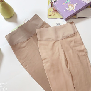 飘花伊人981B一线裆加大打底裤 踩脚收腹薄绒拉绒春秋女 水光裸肤裤