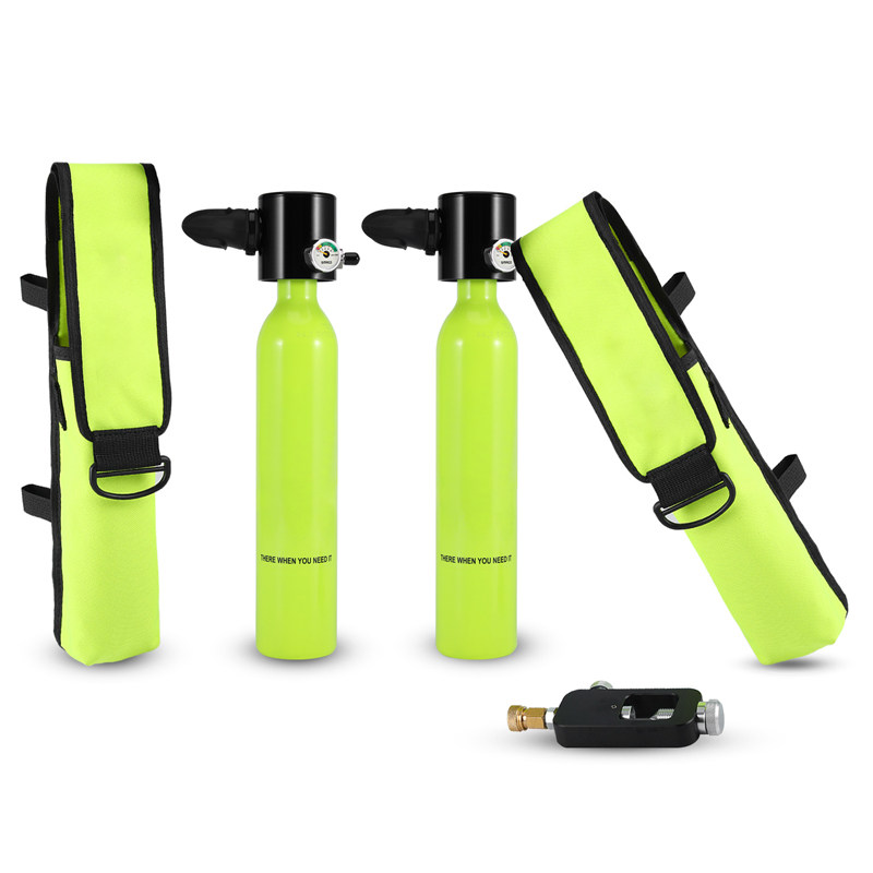 潜水小气瓶深潜水下呼吸器便携式小水肺全套氧气罐人工鱼鳃呼吸器