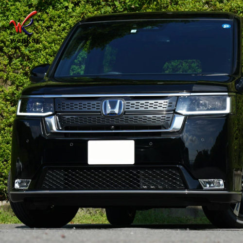 适用于本田23款STEPWGN SPADA改装前保险杠雾灯专用装饰电镀框