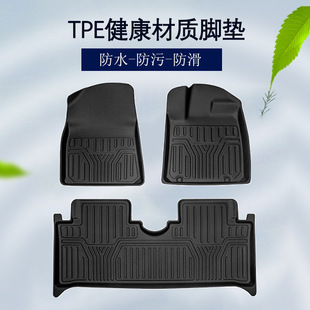 适用于比亚迪海豚Dolphin右舵汽车脚垫TPE全天候环保无异味尾箱垫