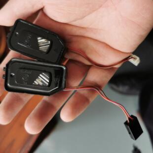 适用奔驰W205 W213 W222 GLB GLC倒车镜后视镜迎宾灯照地灯镜灯专