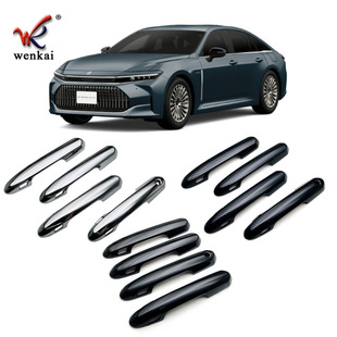 适用于24款丰田皇冠Crown Sedan改装车门把手饰条盖 门拉手防撞贴