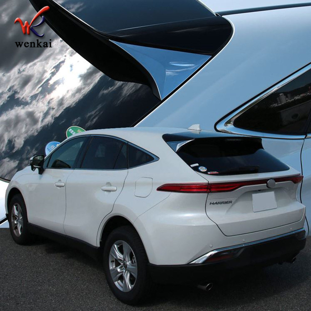 适用于丰田21款harrier凌放改装后窗侧三角电镀装饰亮条venza专用