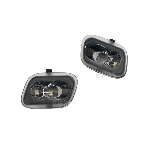 适用福特猛禽F-150 15-21款倒车镜照地灯后视镜迎宾灯反光镜底灯