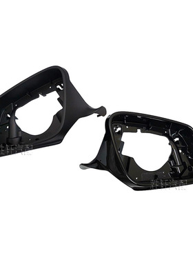 适用宝马567系F10 F18 F01 F02 F06镜框倒车镜后视镜边框饰框边壳