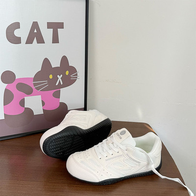 港风情侣百搭运动休闲鞋ins潮2026夏季新款学生网面透气跑步鞋男