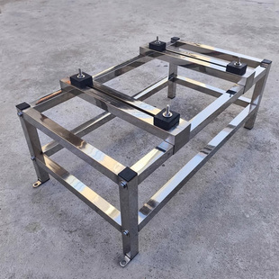 空调外机底座柜机加高架单双层空调外机落地架挂机叠放架散热减震