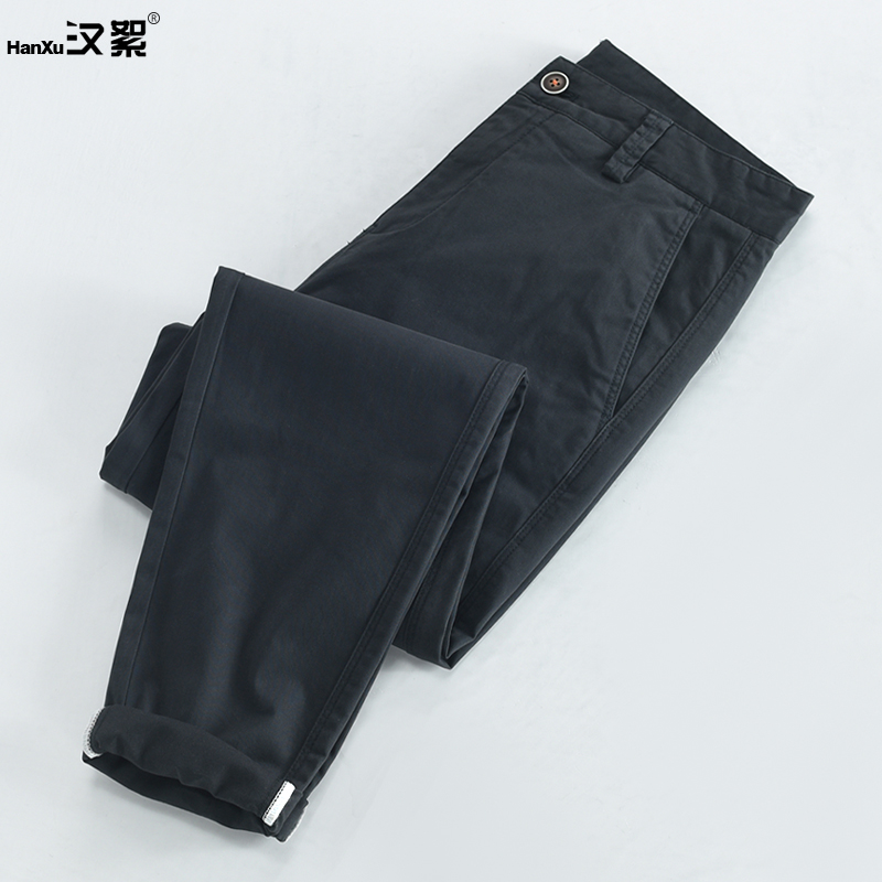 39MM长纤维海岛棉直筒长裤