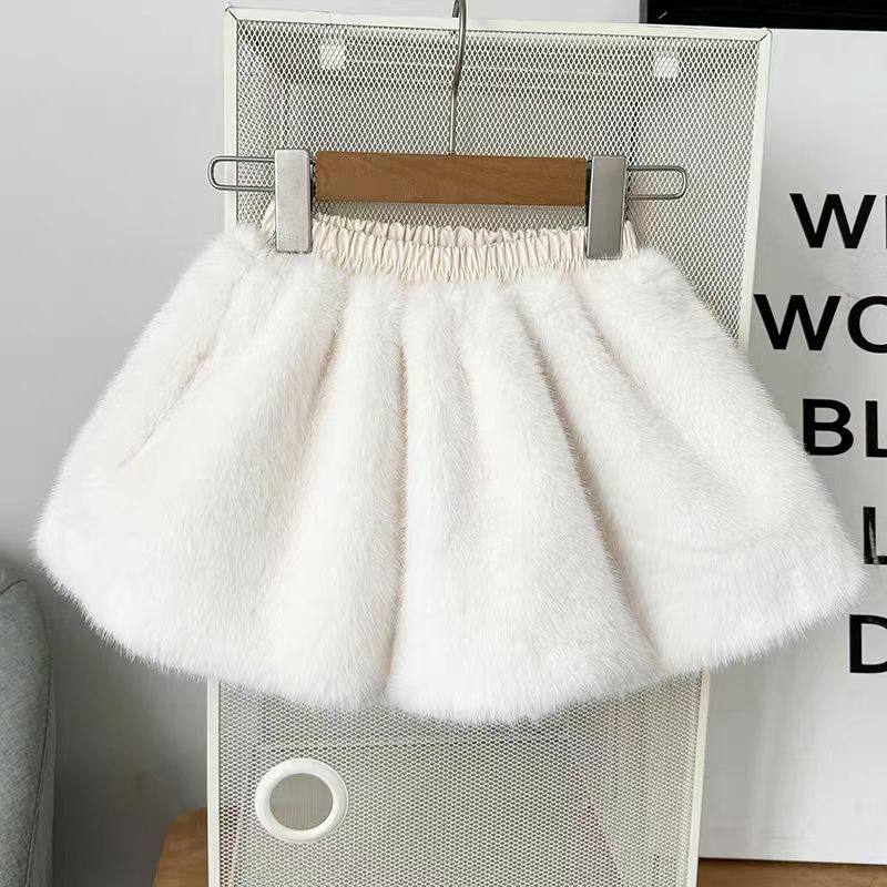 秋冬季新款女童冬裙洋气羊羔绒短裙女孩裙子蓬蓬裙儿童毛绒半身裙,童装/婴儿装/亲子装,半身裙,淘宝优惠券,粉丝福利购,淘宝优惠卷
