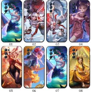 A11s A93 A32 OPPO K7x 王者荣耀公孙离 A55 Reno4 A93s Pro A56 A55s A95 A52 Fin手机壳 适用