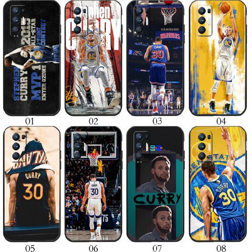 Curry斯蒂芬库里 适用 OPPO Reno4 Pro/A55/K/6+/A52/A32/A93/5 Z/A95/A93s/A11s/A56/A55s/K9/K7x/Fi手机壳