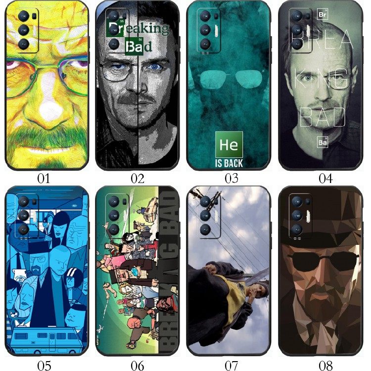 Breaking Bad绝命毒师 适用 realme GT/9R/Neo/闪速版/2T/一加 9/Pro/大师探索版/RT/8T/Ace 2V/魅族1手机壳