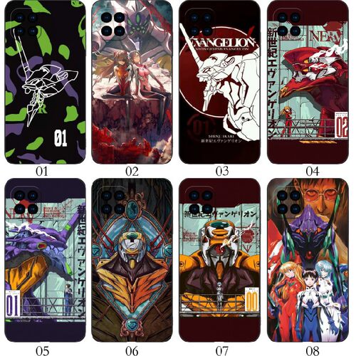 eva初号机 适用 华为 nova8 SE/9C/7i/红米Note13/Pro+/K70/10A/6/OPPO A92/A72/Reno4/A15/A35/V13手机壳
