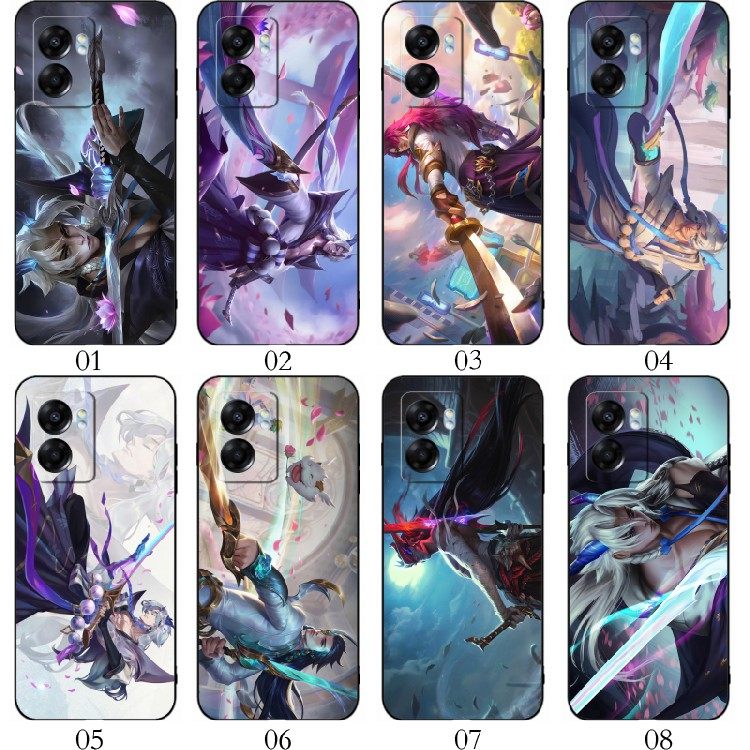 英雄联盟LOL永恩 适用iQOO Z8/10/Neo6 SE/Z6/U5/11 Pro/11S/Z7/9/8/Neo8/Neo7/红米 12/12R/realme V手机壳