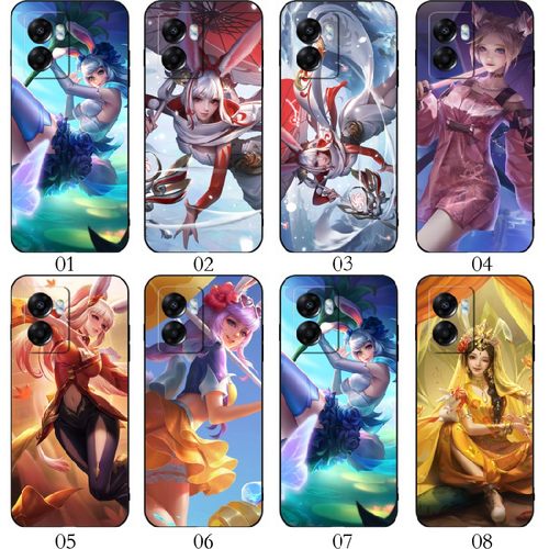 王者荣耀公孙离 适用OPPO Reno 11/A1/8/7 SE/A57/K10/A2/9 Pro+/A58x/A36/vivo S15e/S17e/Y77t/Y77e手机壳