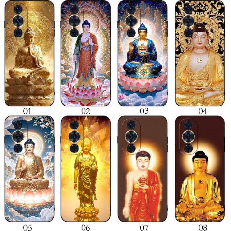 阿弥陀佛 适用 华为 畅享70/Reno 10/11 Ultra/10 Pro/P60 Art/荣耀90/80/nova 12/Y70 Plus/手机壳