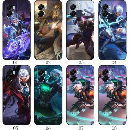 王者荣耀兰陵王 适用OPPO Reno 11/A1/8/7 SE/A57/K10/A2/9 Pro+/A58x/A36/vivo S15e/S17e/Y77t/Y77e手机壳