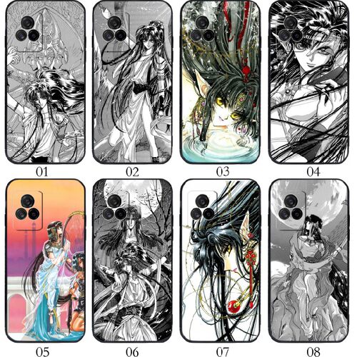 Clamp圣传 适用vivo/魅族 18X /X60 曲屏版/iQOO U3x/realme GT Neo3/GT2/一加 Ace/S9e手机壳