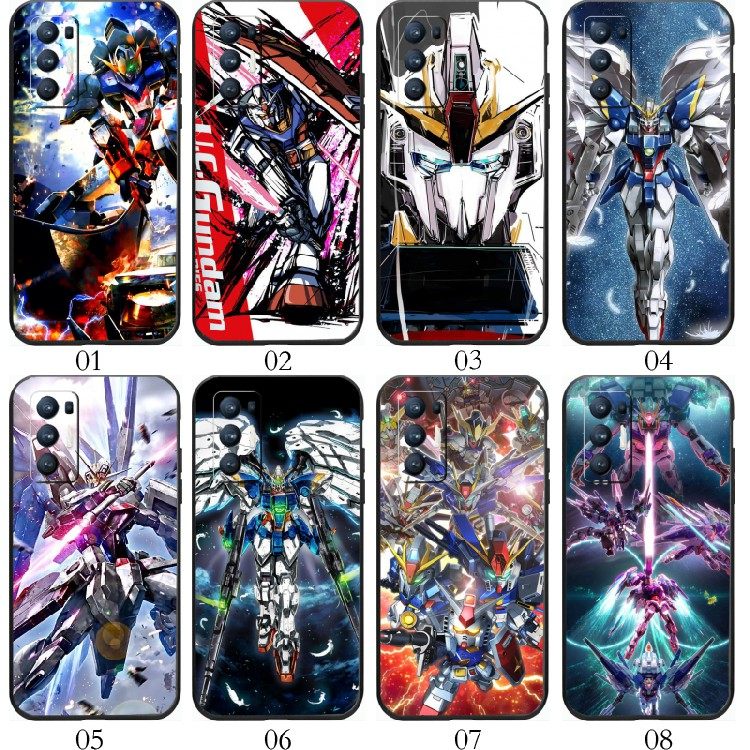 GUNDAM高达 适用 OPPO Reno4 Pro/A55/K/6+/A52/A32/A93/5 Z/A95/A93s/A11s/A56/A55s/K9/K7x/Find X3手机壳