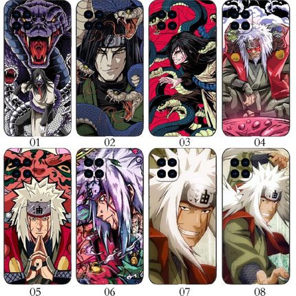 火影自来也大蛇丸 适用 华为 nova8 SE/9C/7i/红米Note13/Pro+/K70/10A/6/OPPO A92/A72/Reno4/A15/A3手机壳
