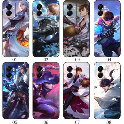 王者荣耀李白 适用OPPO Reno 11/A1/8/7 SE/A57/K10/A2/9 Pro+/A58x/A36/vivo S15e/S17e/Y77t/Y77e/Y手机壳