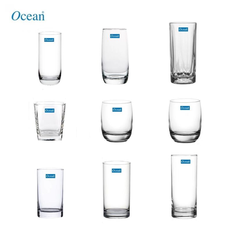 泰国Ocean玻璃杯进口欧欣啤酒杯耐热牛奶饮料杯家用茶水杯子洛杯图片