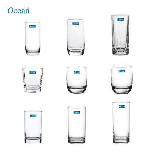 泰国Ocean玻璃杯进口欧欣啤酒杯耐热牛奶饮料杯家用茶水杯子洛杯
