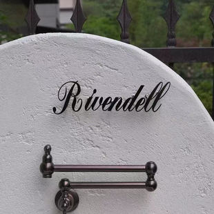 水池极简创意实心悬空立体字前台背景墙logo字户外门头广告字定制