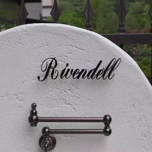 悬空钉墙创意定制极简钢材水池