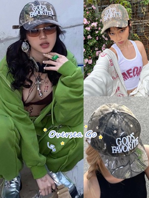 棒球帽鸭舌帽Praying女迷彩