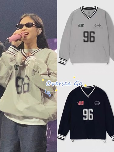 数字球衣卫衣金智妮Jennie同款