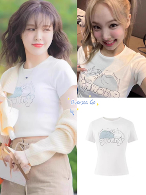 短袖T恤小象孙胜完WENDY同款