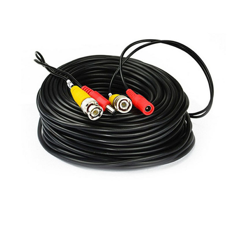 BNC/DC电源视频一体线D配线监控摄像头成品2合1连接线 延长线