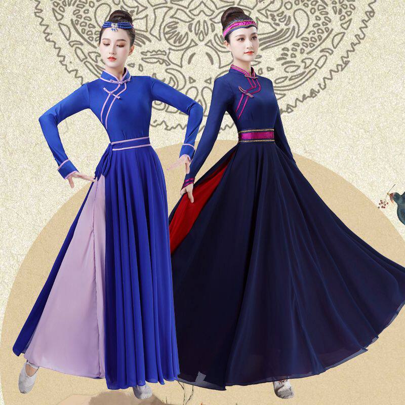 新款蒙古表演出服内蒙少