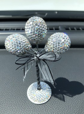 卡通可爱告白气球车内饰品超萌车载小摆件汽车仪表台网红装饰用品