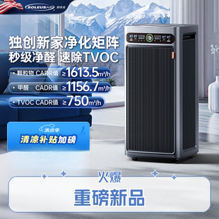 舒乐氏G20空气净化器除菌过敏异味甲醛病毒猫毛净化消毒机rca